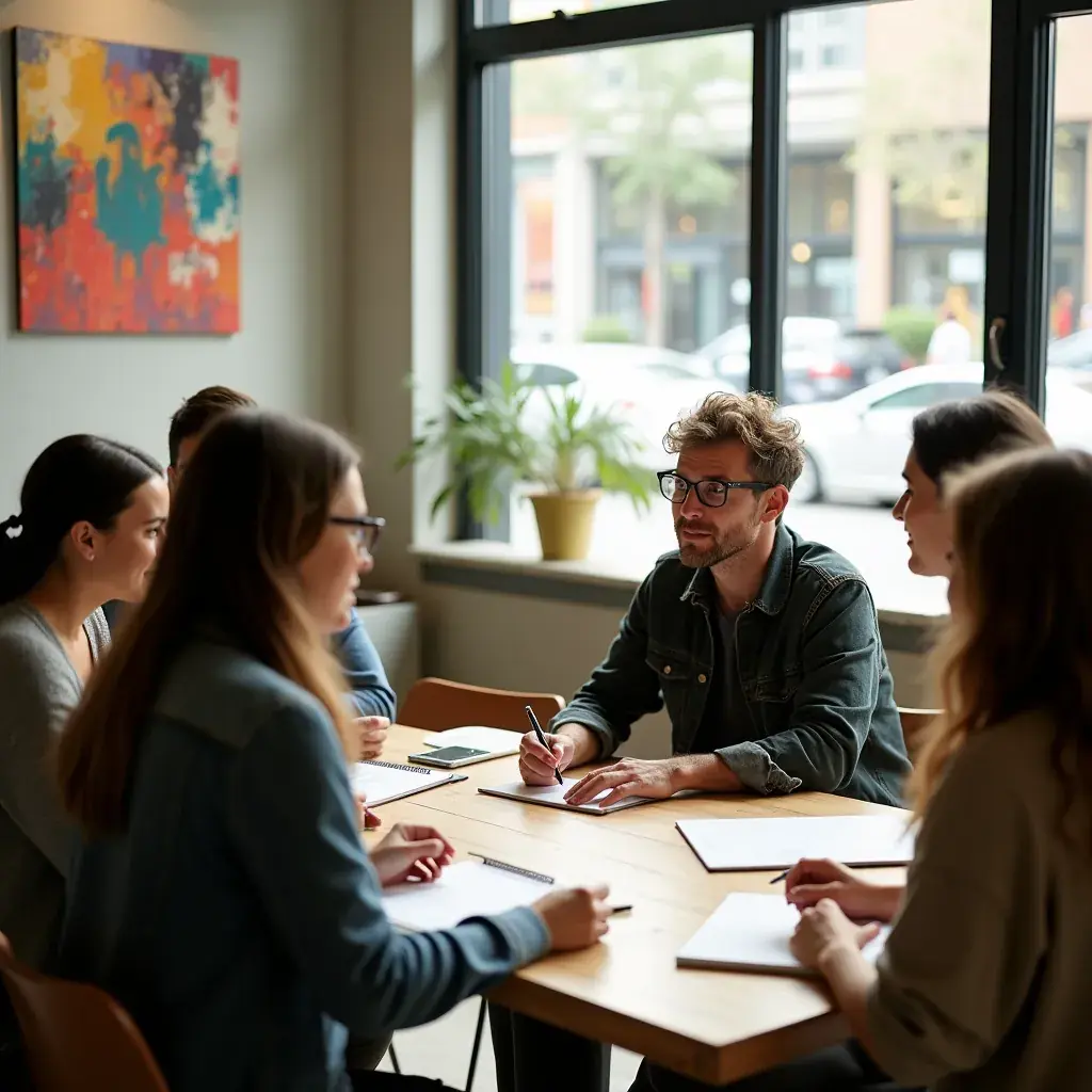 Our professional team collaborating